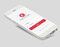 Wallpaper : login screen design for a simple business app