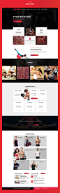 Fitness Club ''LifeFitness'' : Fitness company design concept