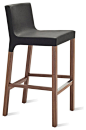 "Blu Dot Knicker Barstool, Black" contemporary-bar-stools-and-counter-stools