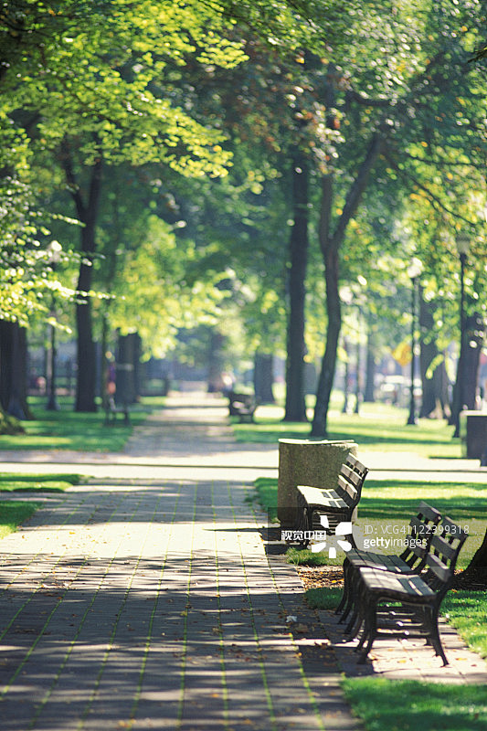 City Park Benches Po...