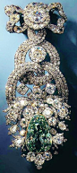 The Dresden Green Diamond is a 41 carats (8.2 g) natural green diamond,