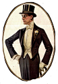 J.C. Leyendecker illustration / Kuppenheimer Suits