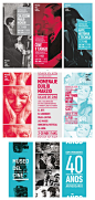 Museo del Cine / Identidad by Norberto Batiz, via Behance