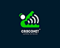 CROCONET网络游戏 鳄鱼logo 游戏 卡通 抽象 wifi 网络 互联网 商标设计  图标 图形 标志 logo 国外 外国 国内 品牌 设计 创意 欣赏