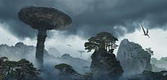 NamedD采集到Matte Painting