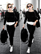 Kristen Stewart at Los Angeles International Airport (January 25, 2015): 