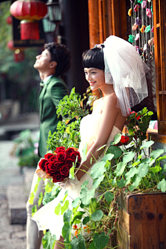 青岛薇薇新娘采集到丽江婚纱摄影首选薇薇新娘