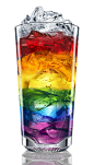 Fetch me a rainbow drink to go with it. Freeze colored ... | My Dri...