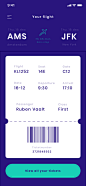 Flight ios app   boarding pass