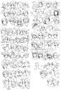 74 expressions  by Razuri-chan.deviantart.com on @deviantART