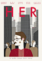 lonsdalesme:  film poster for “Her” by Spike Jonze: 