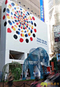 2014年香港时代广场韩国节展览活动商业美陈