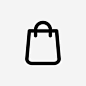 购物袋钱包电子商务图标_88ICON https://88icon.com 购物袋 钱包 电子商务 集装箱 手推车 携带所有 承运人 简单小