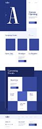 Web site design wireframe