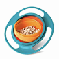 A Spill-Resistant Gyroscopic Bowl Designed for Toddlers   - Core77 : I bet they call the Gyro Bowl something else in Greece