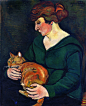 苏珊娜·瓦拉东法国画家Suzanne Valadon  (French, 1865-1938) - 柳州文铮 - 柳州文铮股票数学模型对冲基金