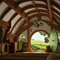 Hobbit house: 