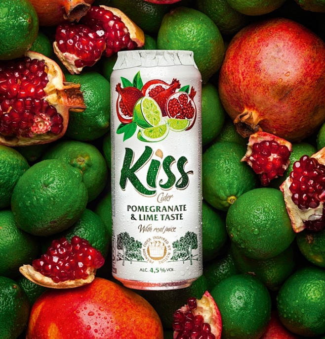 Kiss Cider苹果酒包装设计 设计...