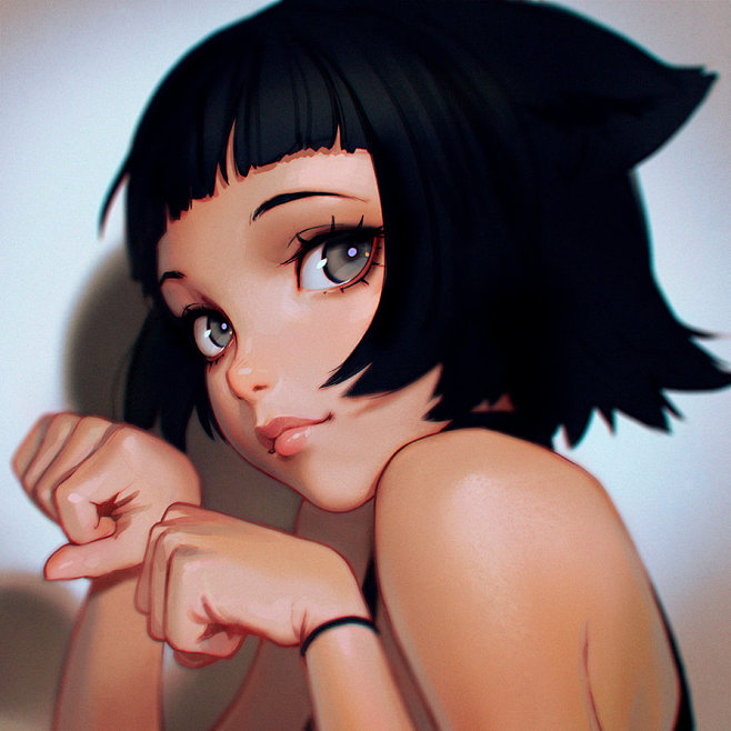 Meow by Kuvshinov-Il...