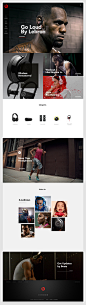 Beats by Dre website