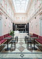 4CITY space in Odessa, Ukraine : restaurant, bar, coworking and lectorium in a historic building in Odessa, Ikraine