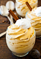 No bake mini pumpkin cheesecakes