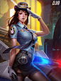 Officer D.va, Liang xing : D.va's new skin.I made some small changes,Hope you like it.<br/>Patreon：<a class="text-meta meta-link" rel="nofollow" href="https://www.patreon.com/liangxing" title="https://www.patreo