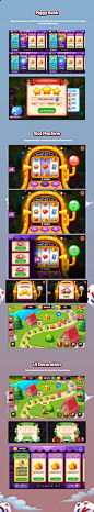 Game Art game design  Icon Interface Solitaire Game solitaire story UI ui design