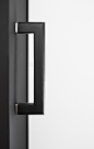 Two - Piet Boon by FORMANI HARDWARE - Solid pull handle in black oak and satin stainless steel