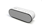 Sony SRSX2 Ultra-Portable NFC Bluetooth Wireless Speaker (White) with Speakerphone