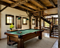 Billiard Living Design Ideas, Pictures, Remodel & Decor