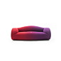Original design sofa / fabric / by Ron Arad / 3-seater GLIDER  MOROSO