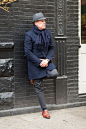 Etro Navy Coat