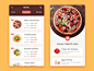 Delicious food - via @designhuntapp ♛♛-- Visit shop App design HERE - ♛♛ #app design inspiration #mobile app design #app design layout #app design dashboard #ios app design #app design interface #minimalist app design #android app design #web app design #