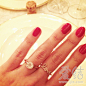 【钻戒时刻！】Lauren Conrad 订婚啦！ - 爱结网 ijie.com#gossip girl##红色##美甲##钻戒##婚戒##个性##love#