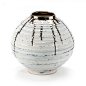 Alex McCarthy - Ravine Round Vase With Lustre - Buy online at LuxDeco.com