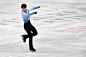 Yuzuru Hanyu of Japan competes in the Men short program during day 2 of the ISU World Figure Skating Championships 2019 at Saitama Super Arena on...