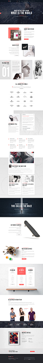 Maze | Creative Agency PSD Template