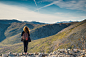 NIKON PHOTO CONTEST : Watching to mountains : Few minutes of rest while climbing at peak. 