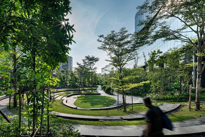 丰树商业城二期景观设计，新加坡 / Sh...