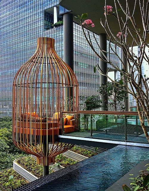 A Giant Bird Cage se...