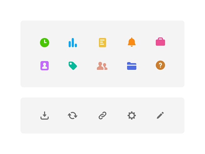 Toggl Icons