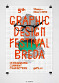 #海报设计##VI设计#  一组2015年荷兰布雷达平面设计节（Graphic Design Festival Breda）的视觉设计。这次大赛的主题是思考设计师的角色与定位。并专注于那些设计师可能担任的角色，例如作家，记者，科学家和干扰者。受委托的德国设计工作室I LIKE BIRDS用抽象的图案，形状，物体组成了这些角色形象作...展开全文c