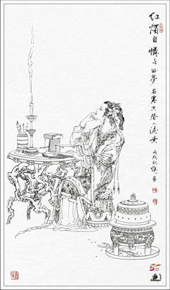 季子乌采集到国风花鸟人/山水古画