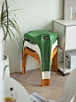 【Unicafurn】创意中古矮凳北欧家用客厅现代简约ins可叠放凳子-淘宝网