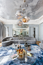 Arc de Triomphe/Av Marceau : Interior Design Photography for Gerard Faivre, Decorator. 