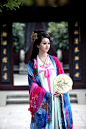 汉服——齐胸襦裙
the traditional costume of  Han nationality