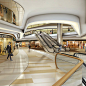 Retail shopping mall interior design