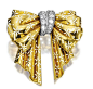 KARAT GOLD, DIAMOND AND ENAMEL ‘BOW’ BROOCH, CIRCA 1940, VAN CLEEF & ARPELS – Sotheby’s