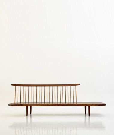 danish wood bench //